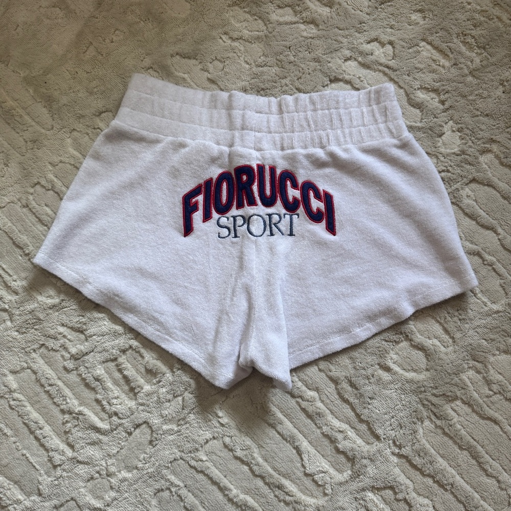 Fiorucci Sport Terry Cloth Shorts, Small